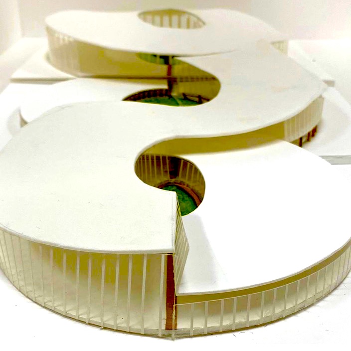建築設計製図Ⅱ　未来の学校　